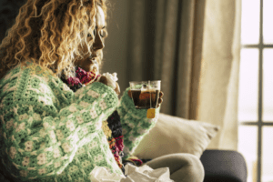 Cosa mangiare (e bere) con l'influenza?