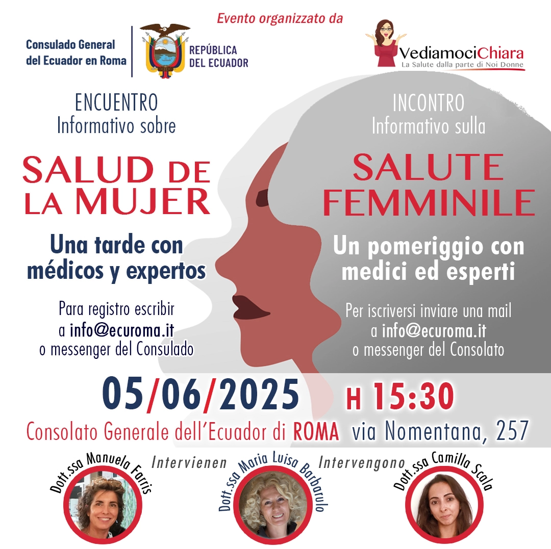 Salud de la Mujer - Consolato de l'Ecuador