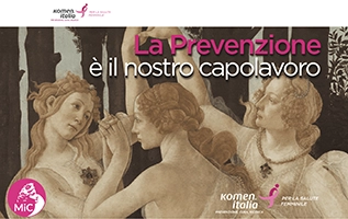 komen - la prevenzione è il nostro capolavoro