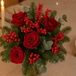 regalare fiori a Natale con interflora