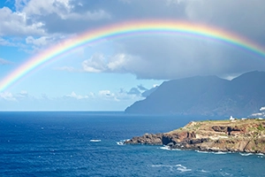 sognare un arcobaleno